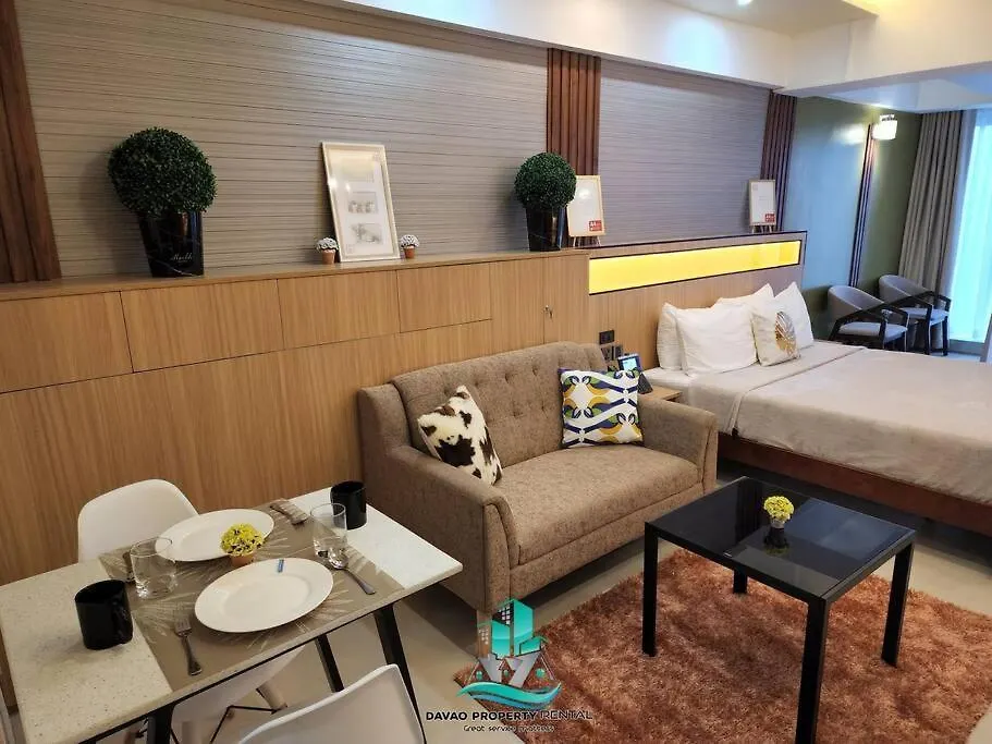 Luxurious Studio Unit W/Queen Bed@ Aeon Tower 1733 Davao City 0*,  Filipinler