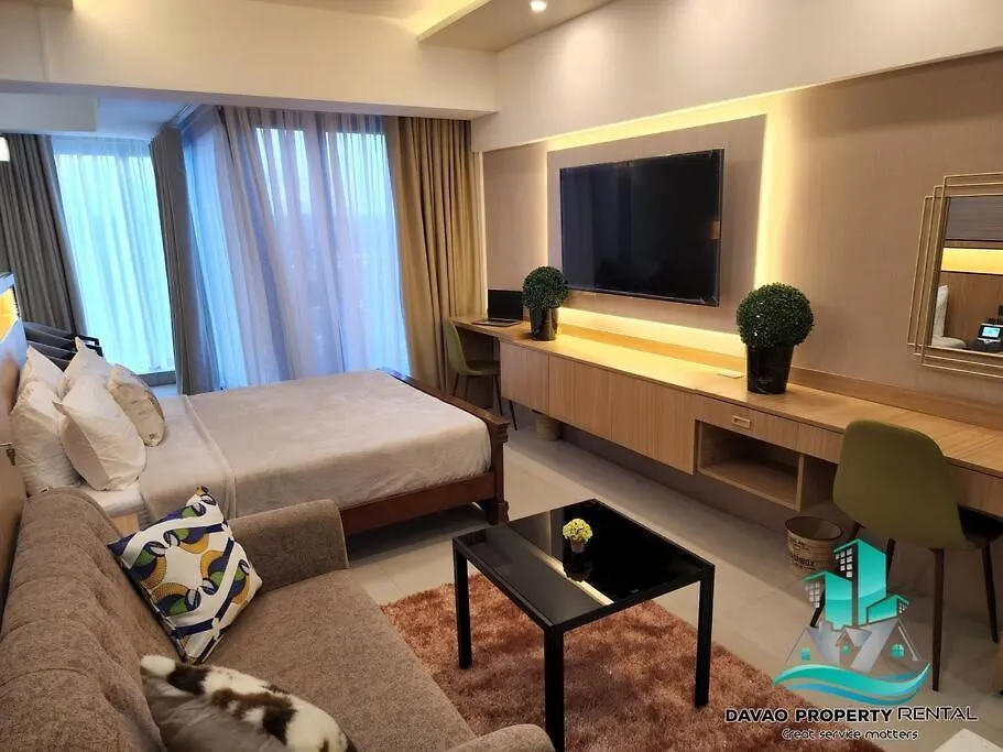 Luxurious Studio Unit W/Queen Bed@ Aeon Tower 1733 Davao City 0*,