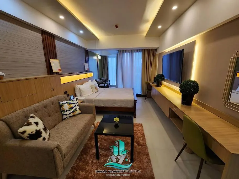 Luxurious Studio Unit W/Queen Bed@ Aeon Tower 1733 Davao City Filipinler