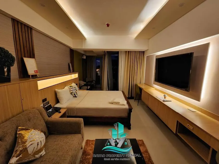 Luxurious Studio Unit W/Queen Bed@ Aeon Tower 1733 Davao City