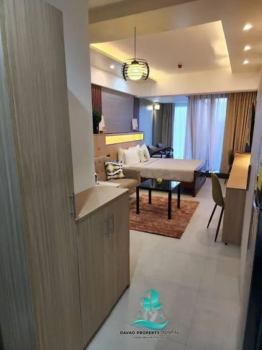 Daire Luxurious Studio Unit W/Queen Bed@ Aeon Tower 1733 Davao City