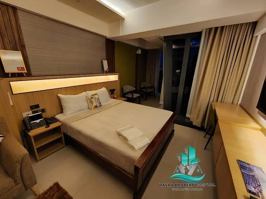 Luxurious Studio Unit W/Queen Bed@ Aeon Tower 1733 Davao City Daire